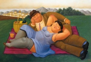 El picnic, Fernado Botero